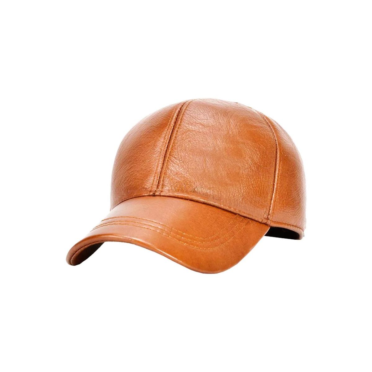 VELBROS - Gorra Cuero Original Golf Beisbol Cachucha Hombre Mujer - Caqui