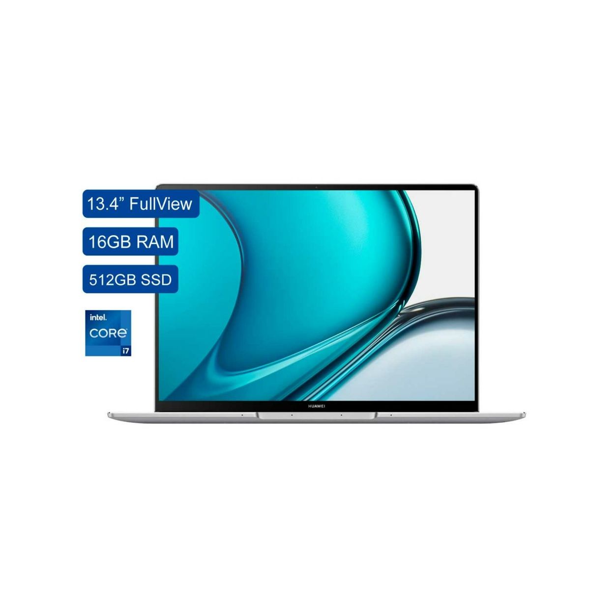 HUAWEI - Portatil HUAWEI Matebook 13s Intel Core i7 16GB RAM 512GB SSD Pantalla tácitl 13,4 Pul Mystic Silver