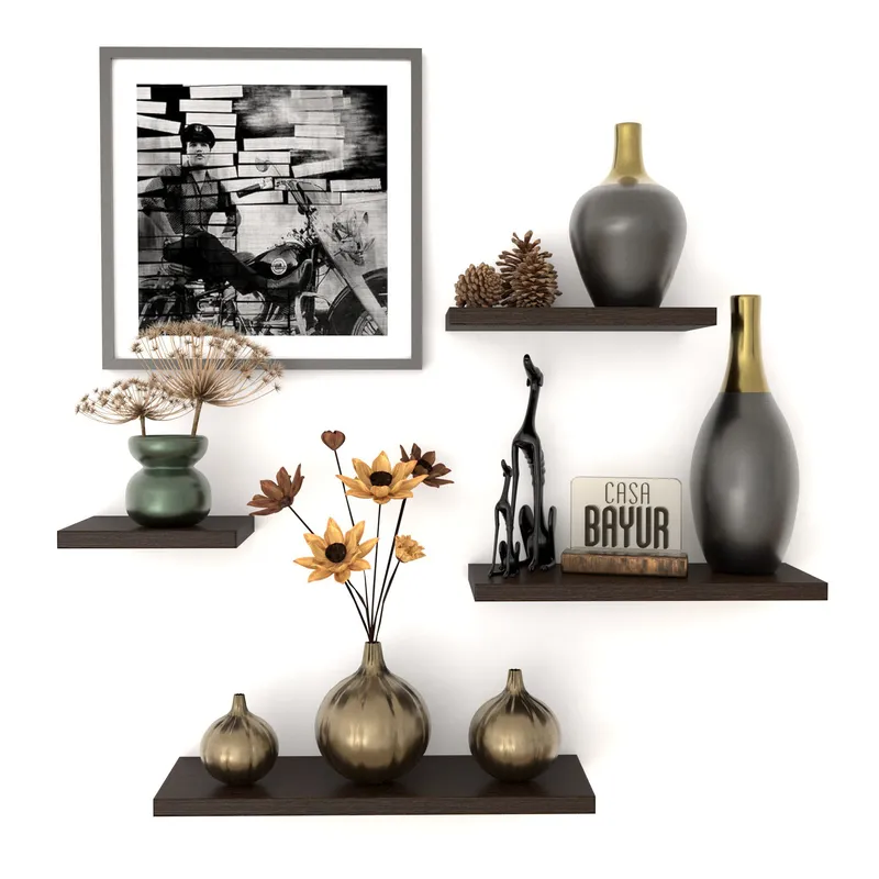 VARIOUS - Super Promo - Set 4 Repisas Flotante15 cm Fondo - Decoración hogar