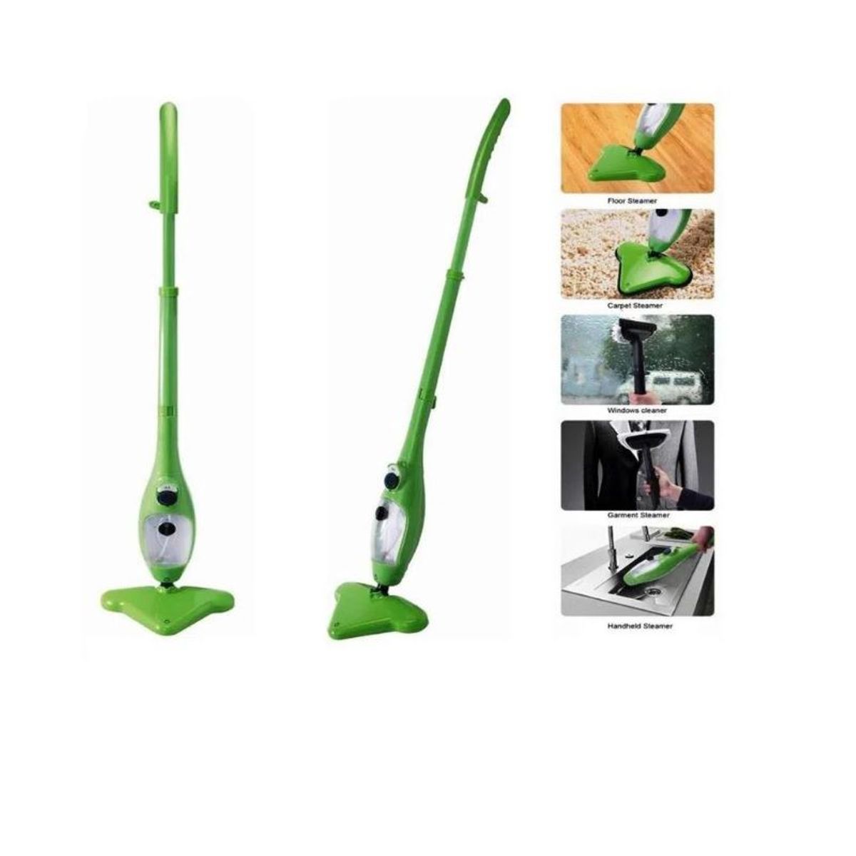 GENERICO - Limpiador vapor mop x5 Maquina Limpieza