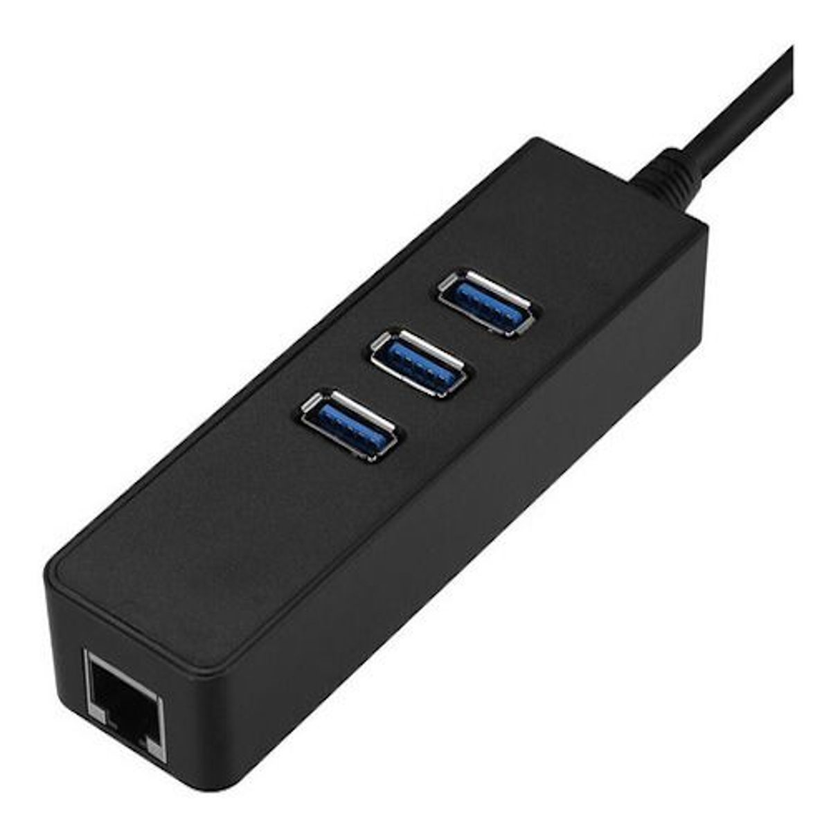 GENERICO - Hub Usb 3.0 + Puertos Usb + Adaptador De Red Lan Rj45