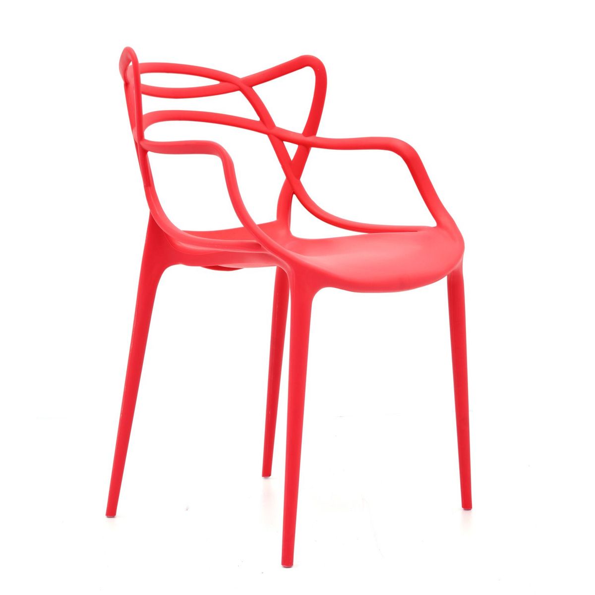 BONNO - Silla Diseño Ambar Roja Sr Bonno