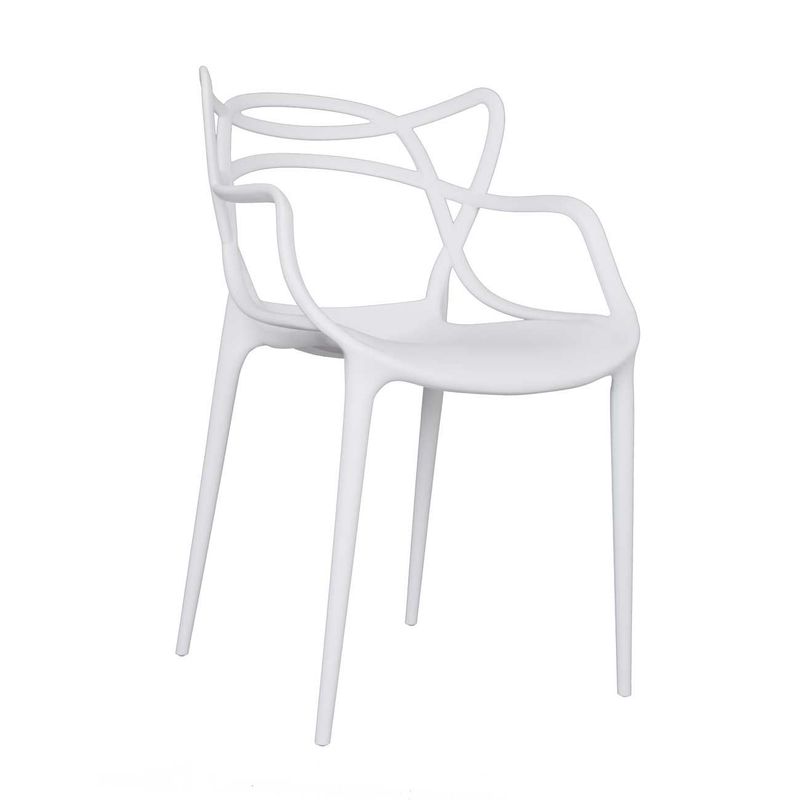 BONNO - Silla Diseño Ambar Blanca Sr Bonno
