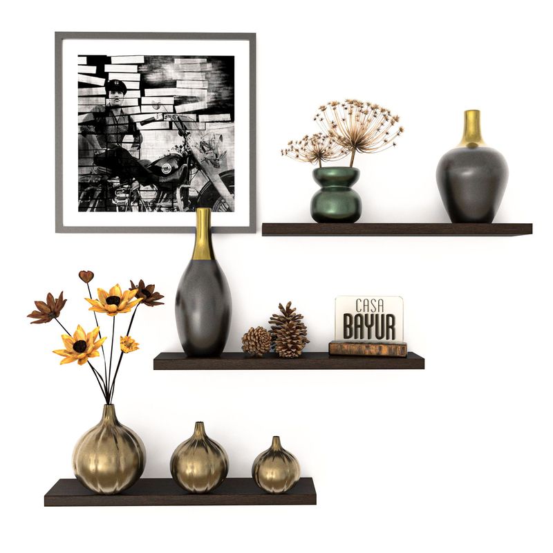 VARIOUS - Super Promo! - Set 3 Repisas Flotante 50 cm - Decoración hogar