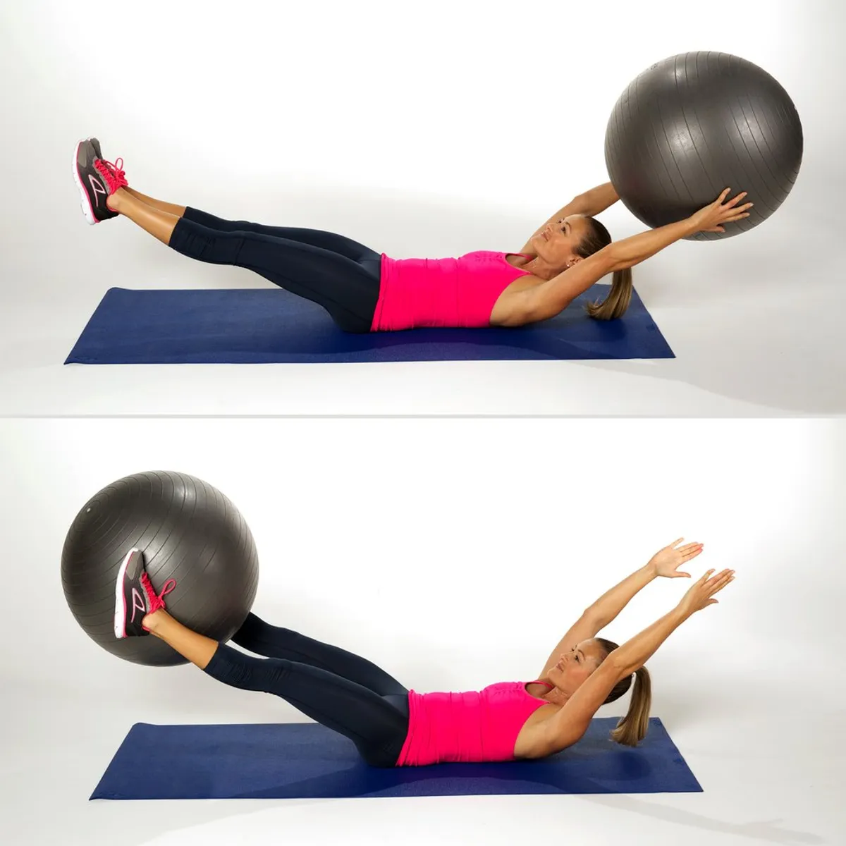 SPORT FITNESS - Pelota 65cm Pilates Yoga Bola Gimnasia Sportfitness Gym Ball
