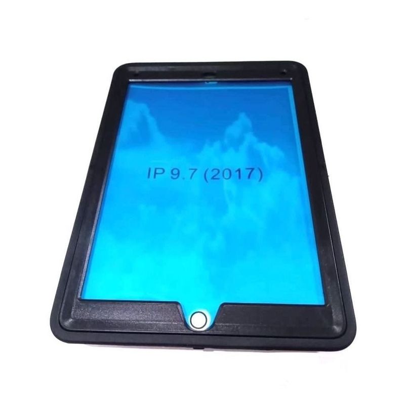 PYX - Estuche Para iPad 9.7 (2017/2018) Antigolpes Gira 360º Negro