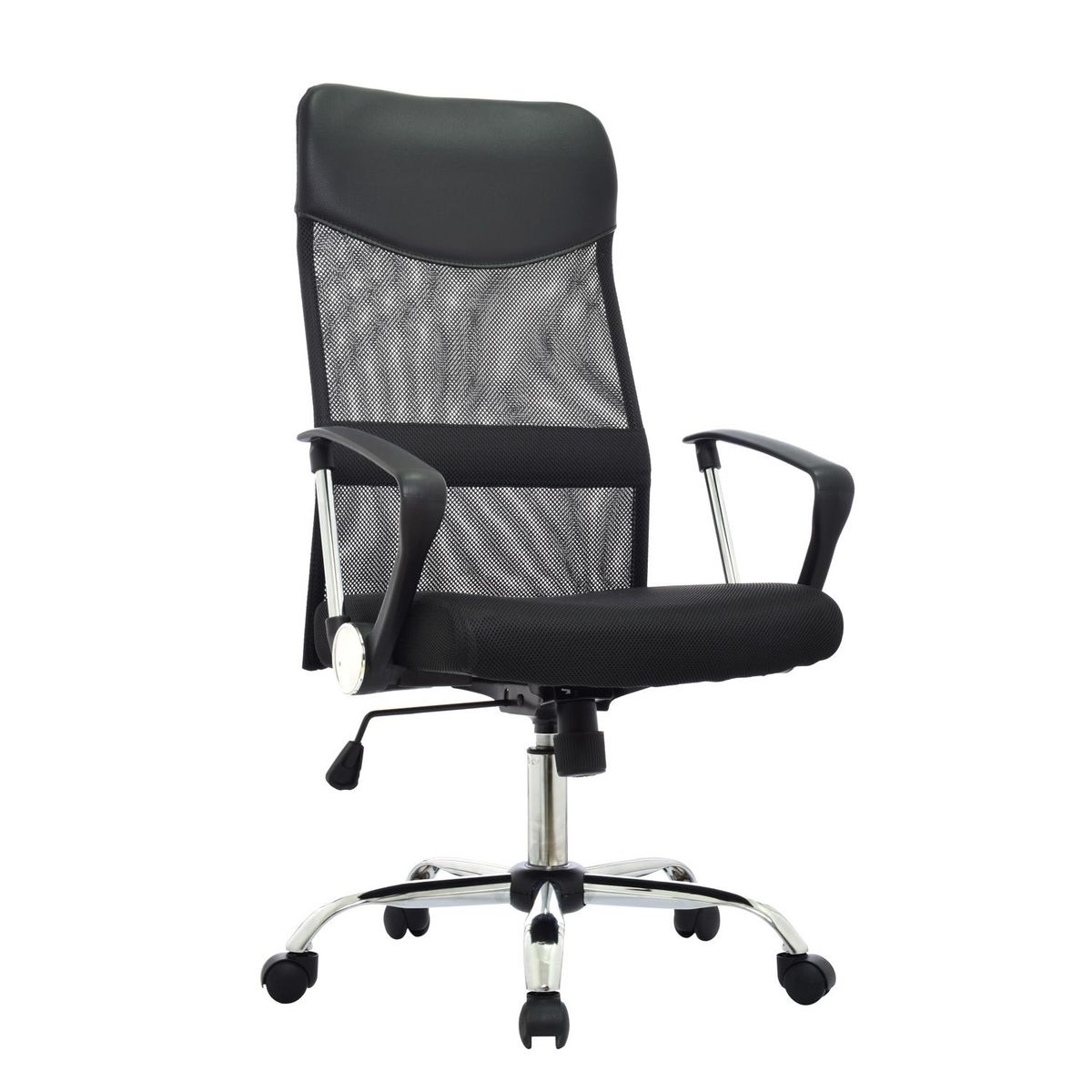 BONNO - Silla de Escritorio Seul Con Cabecero Neg Chl Bonno