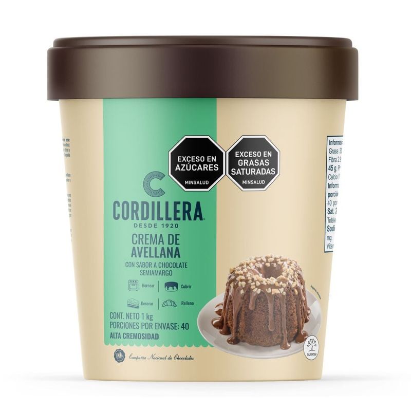CORDILLERA - Crema de Avellana Cordillera