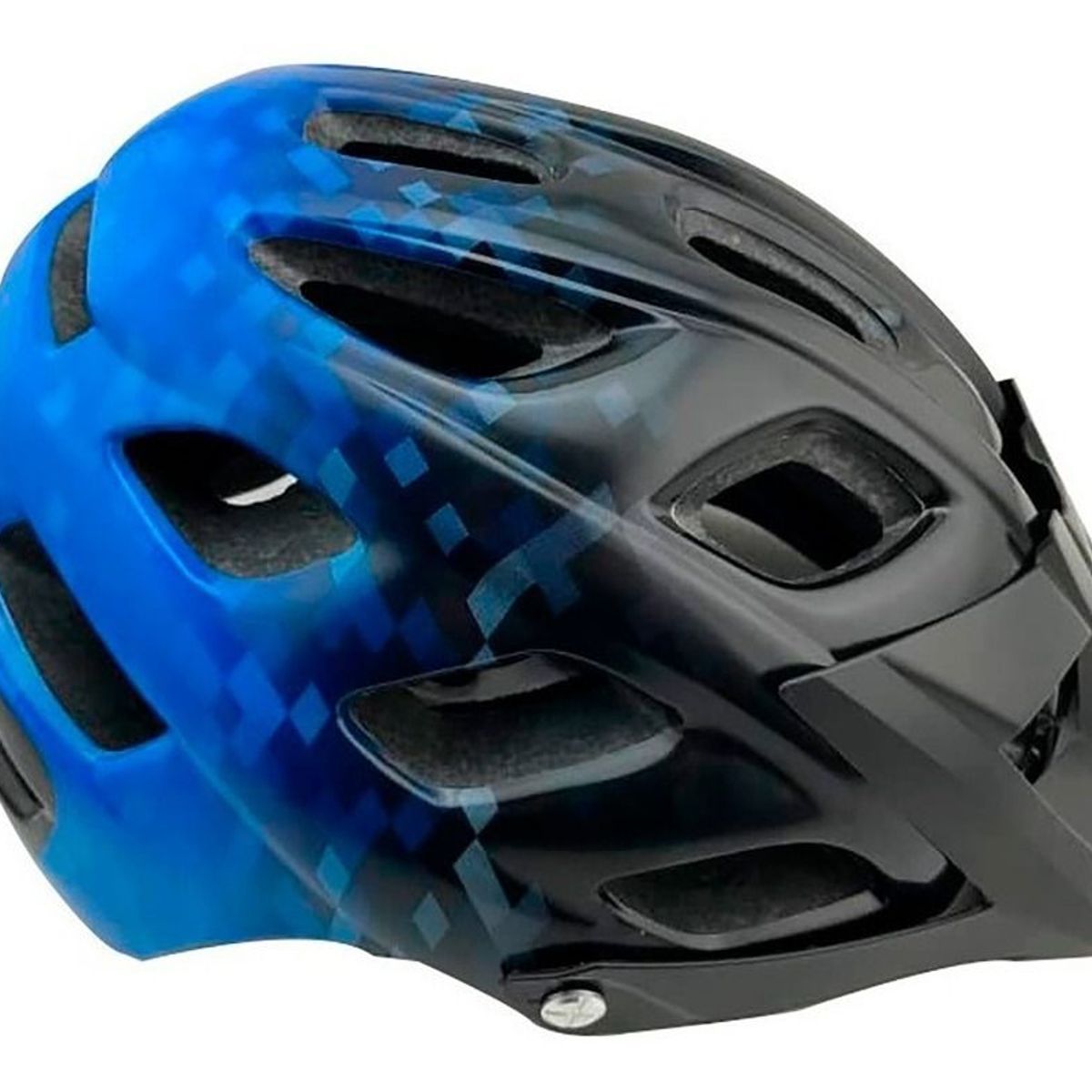 BKS - CASCO DE BICICLETA PARA ADULTOS BKS MTB H360 NEGRO-AZUL