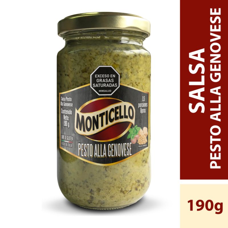MONTICELLO - Salsa Monticello Pesto Genovese