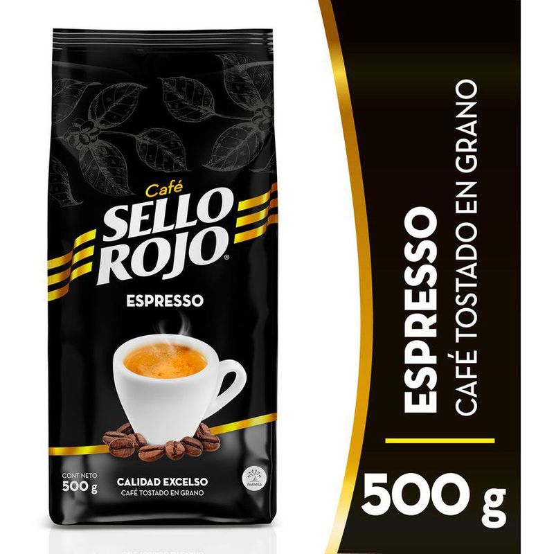 SELLO ROJO - Cafe Sello Rojo Espresso Grano