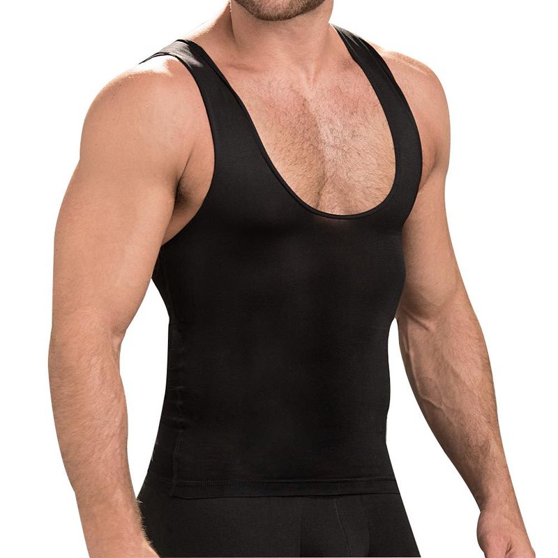 CROYDON - Camisilla Correc Postura Negro para Hombre Croydon