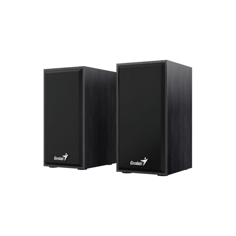 GENIUS - Parlantes Altavoces Genius de madera 6W SP-HF180