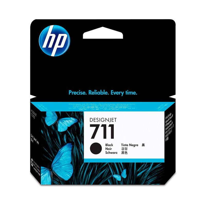 HP - Cartucho De Tinta Hp 711 Negro 38ml