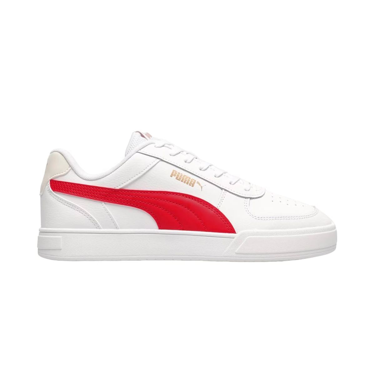 PUMA - Tenis Puma Caven-Blanco/Rojo