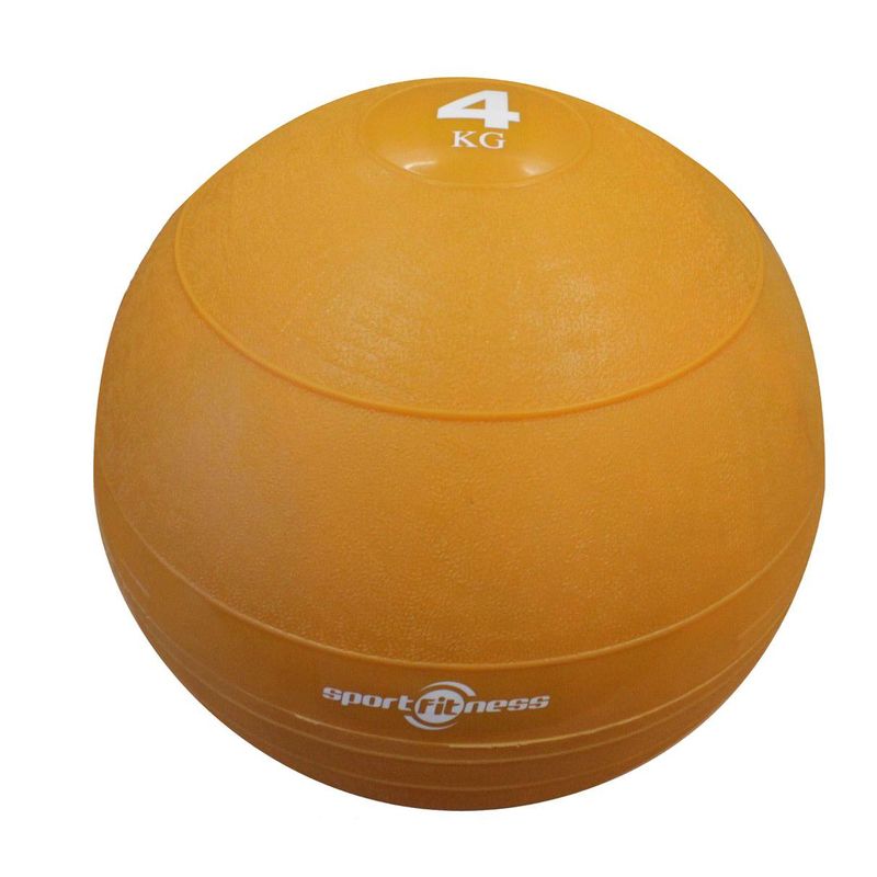 SPORTFITNESS - Balon 4kg Funcional Peso Pelota Gym Ball Pilates Yoga