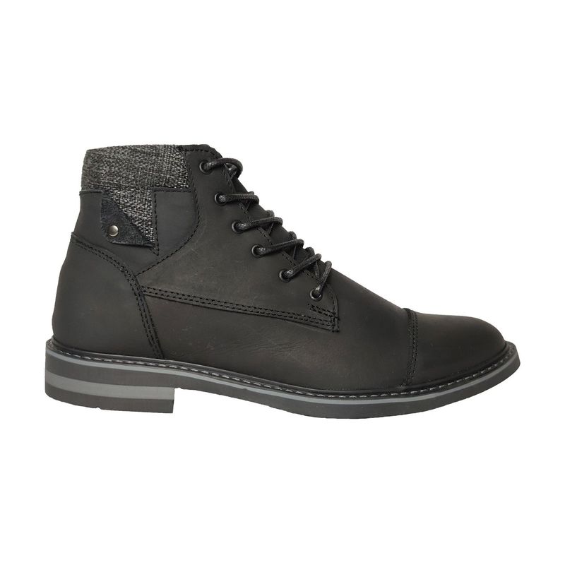 CALZADO CON ALTURA MONSERRATE - Botas en CUERO para hombre marca Monserrate Ref Galeras color Negro