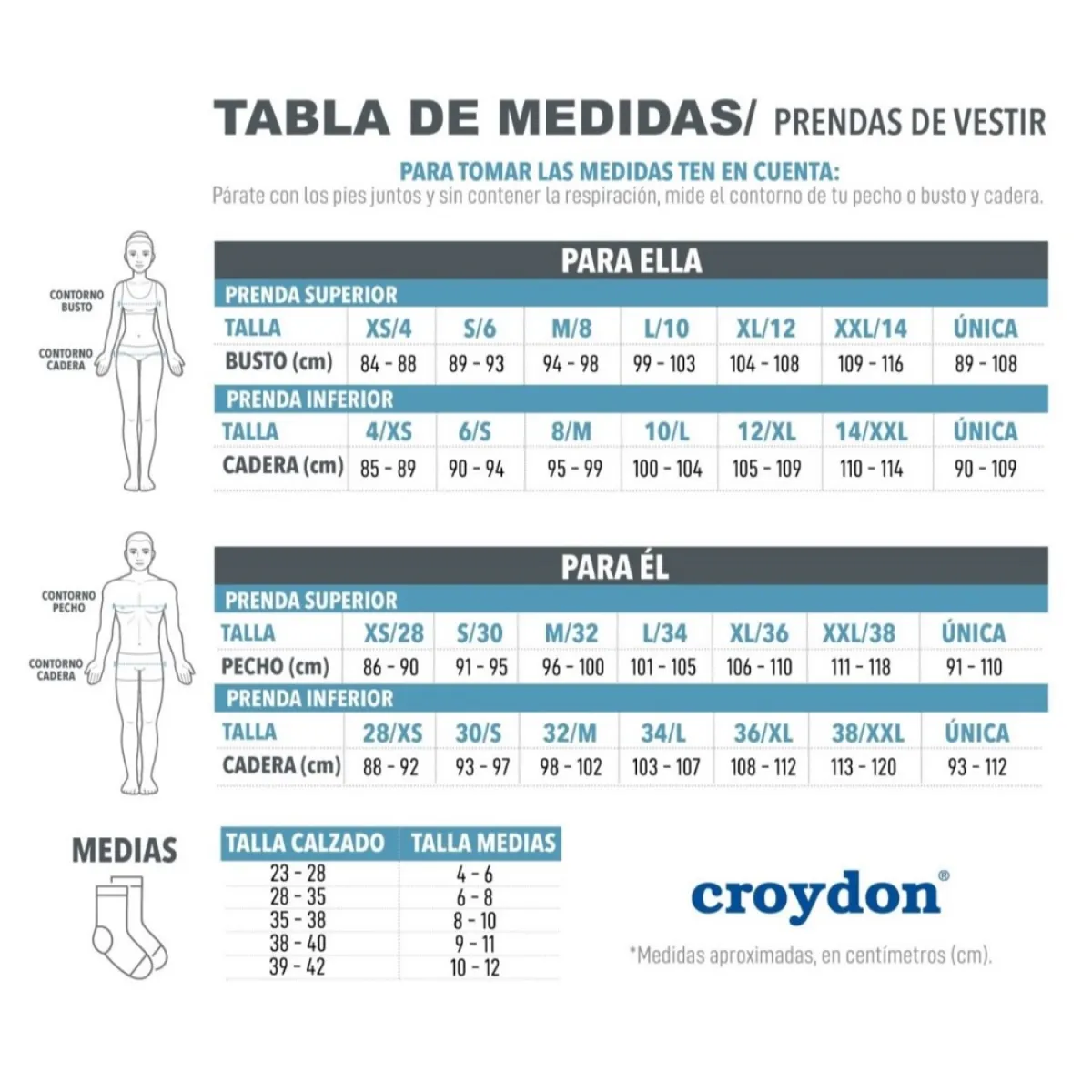CROYDON - Leggings bonita Gris Croydon para Mujer