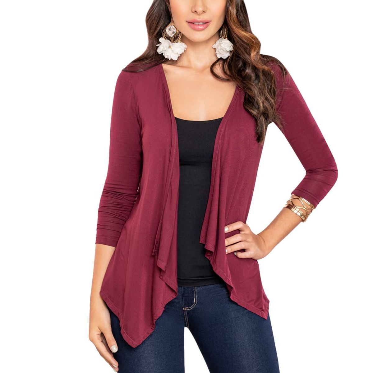 CROYDON - Saco Esperanza Vino Croydon para Mujer