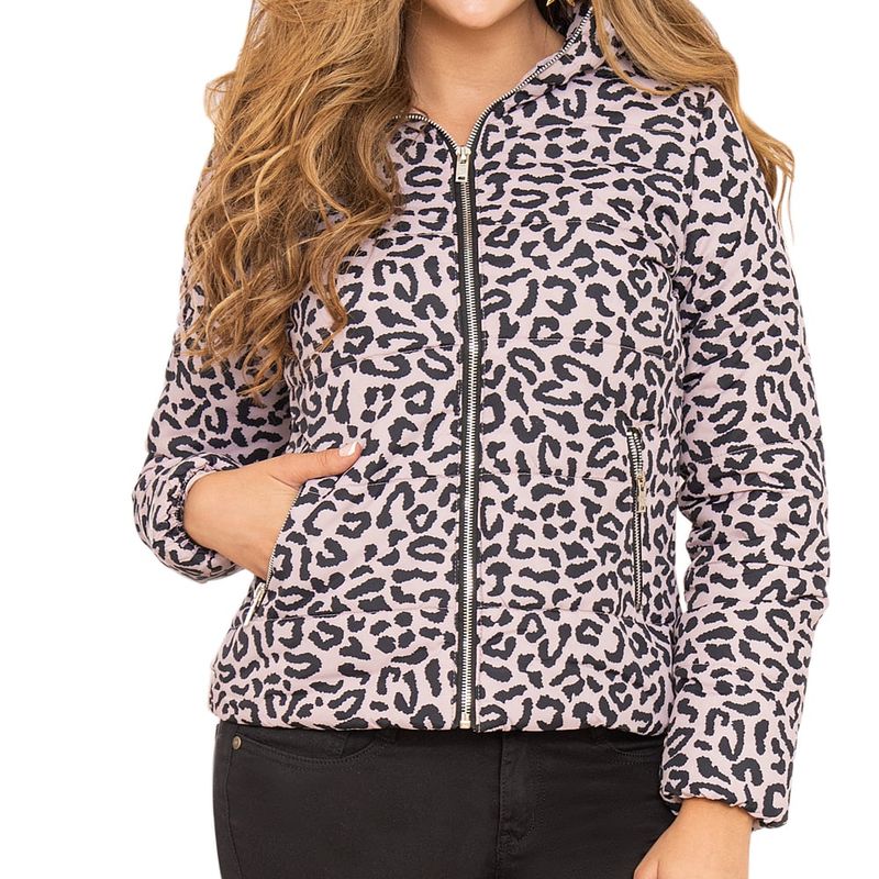 CROYDON - Chaqueta Animal Print Rosa para Mujer Croydon