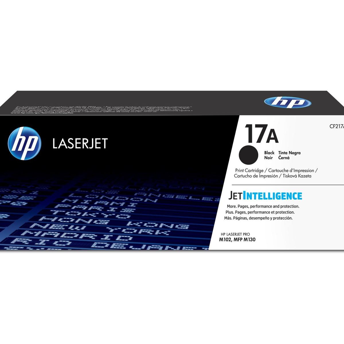 HP - Cartucho De Toner Hp 17a Negro