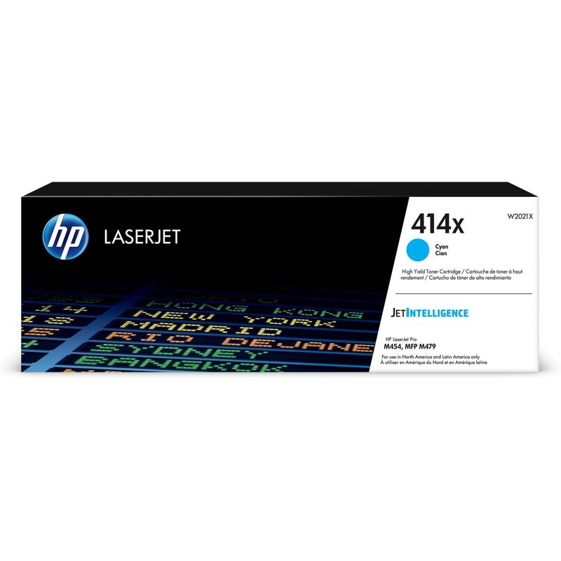HP - Cartucho De Toner Hp 414x Cian