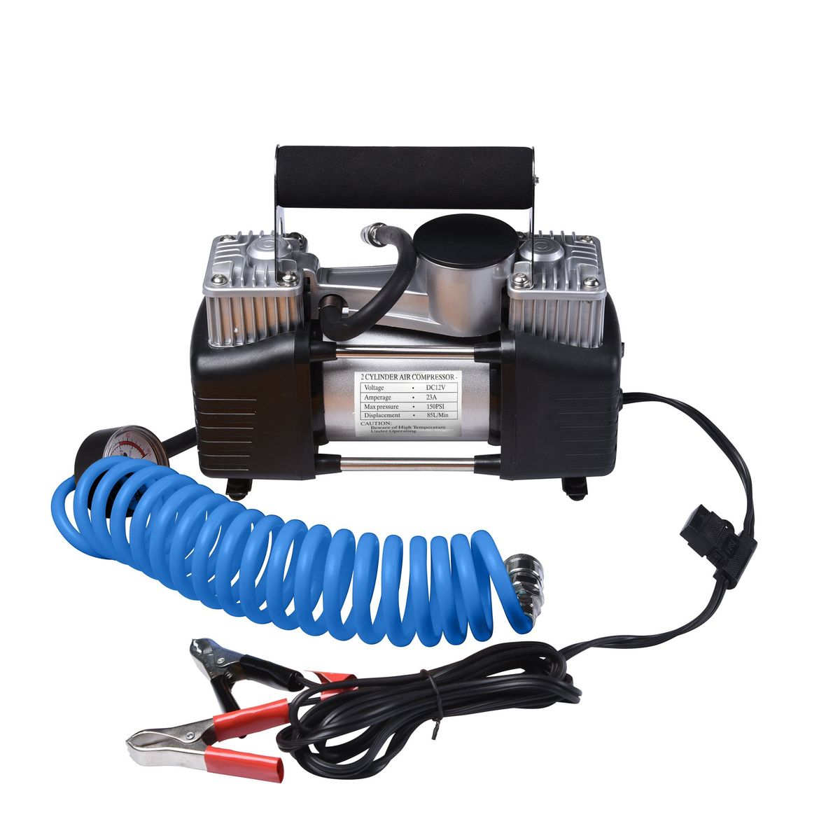 SUBE - Compresor de aire mini carro portatil 85 litros 12 v 150 psi-