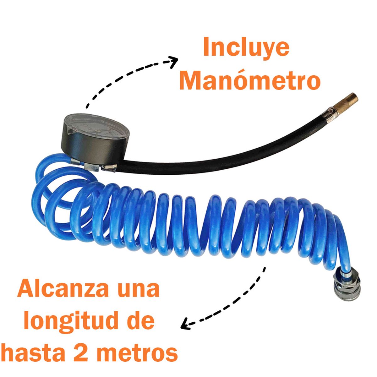 SUBE - Compresor de aire mini carro portatil 85 litros 12 v 150 psi-