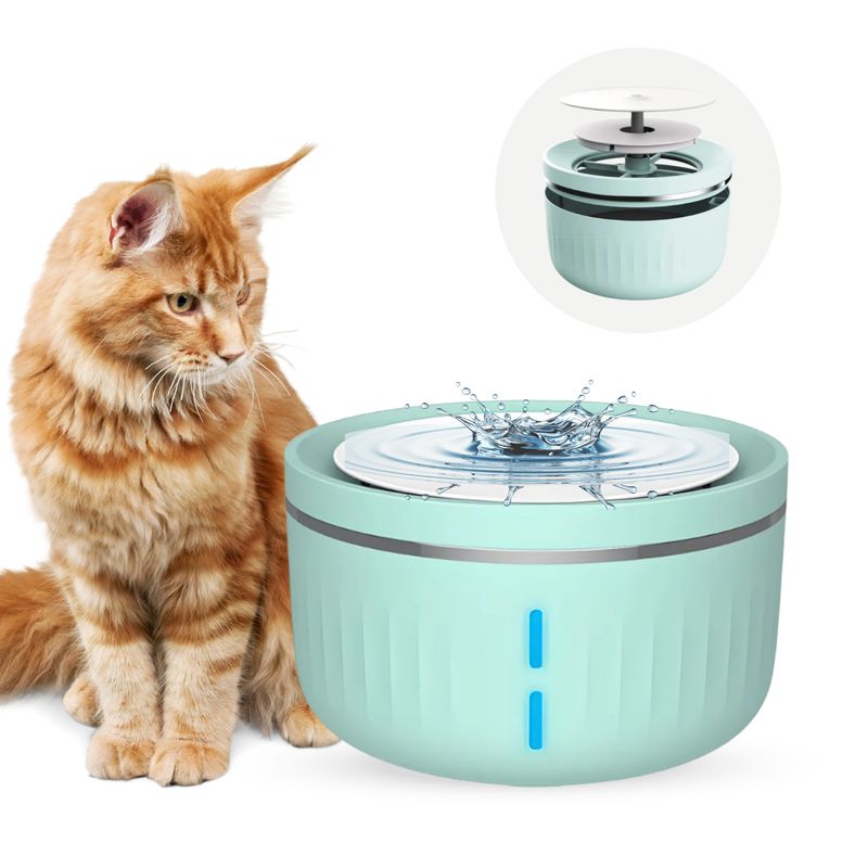 SUBE - Fuente agua purificadora con filtro para mascotas18 lt azul