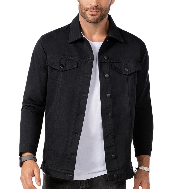 CROYDON - Chaqueta Alphonse Negro para Hombre Croydon