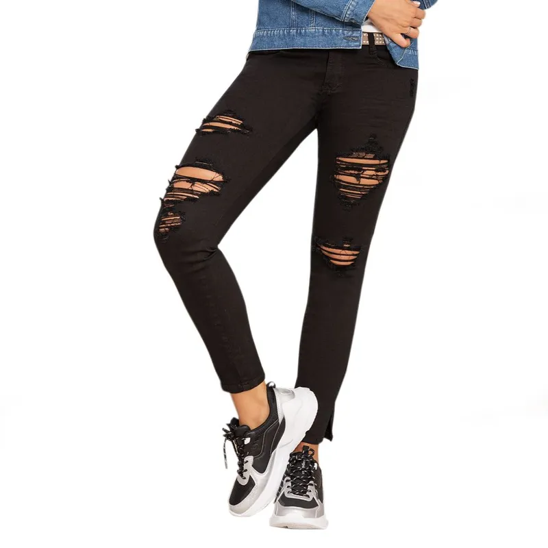 CROYDON - Jean Stay Negro Croydon para Mujer