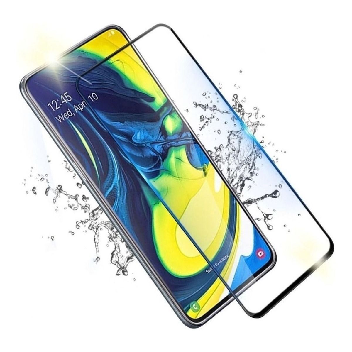 GENERICO - Vidrio Templado Para Celular Samsung Galaxy A80.