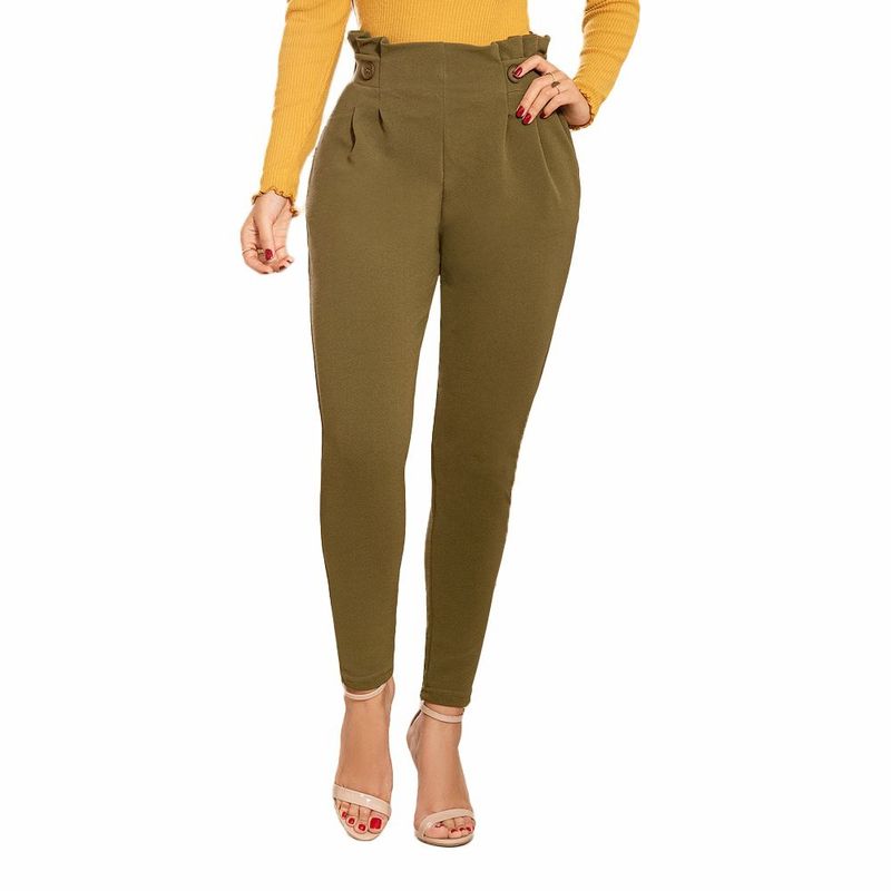CROYDON - Pantalon Jessica Verde para Mujer Croydon