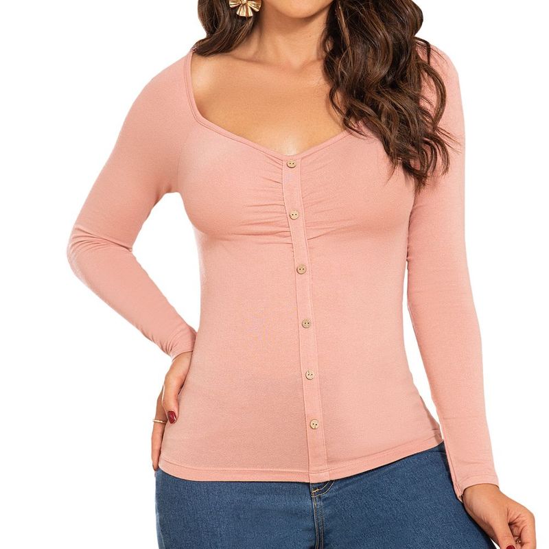 CROYDON - Blusa Kanny Palo Rosa para Mujer Croydon