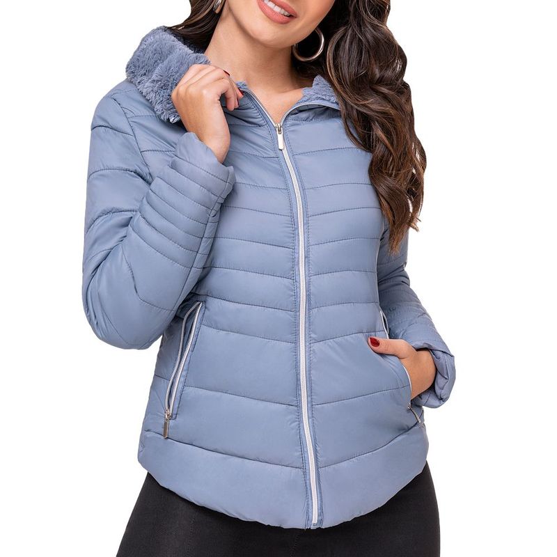 CROYDON - Chaqueta Lorena Azul para Mujer Croydon