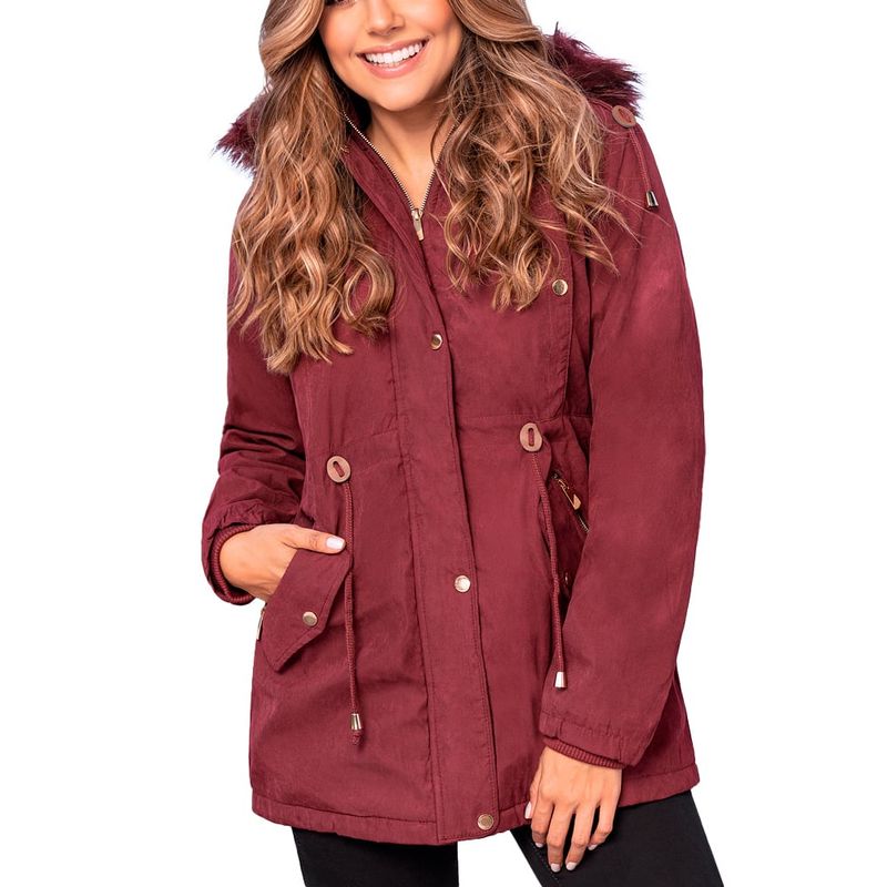 CROYDON - Chaqueta Kathy Vino para Mujer Croydon