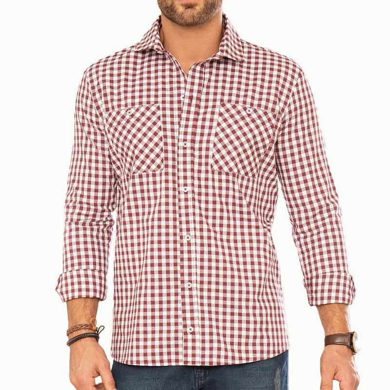 CROYDON - Camisa Juan Vino para Hombre Croydon