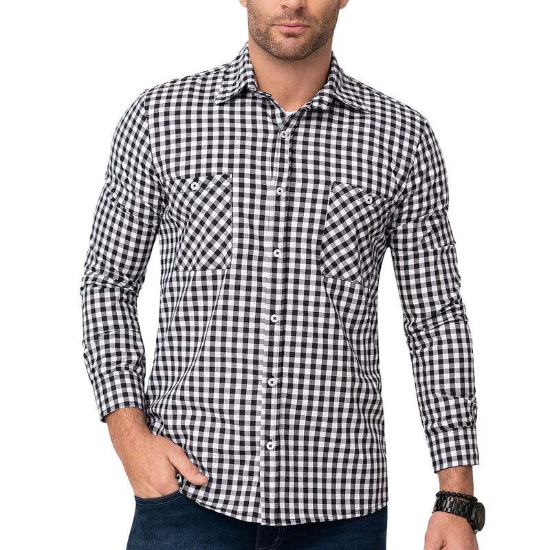 CROYDON - Camisa Juan Negro para Hombre Croydon