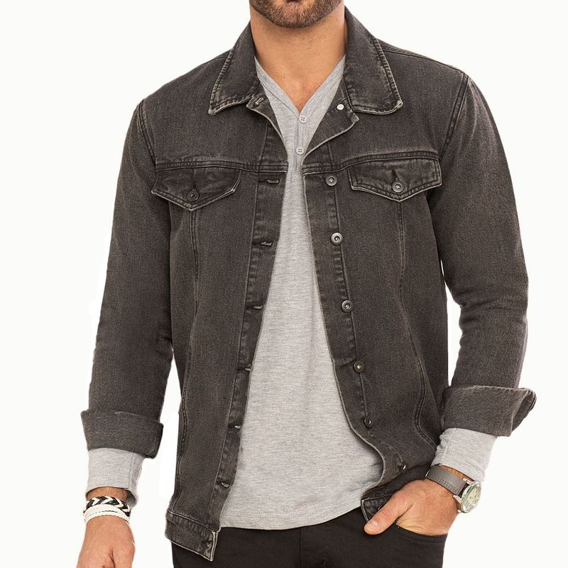 CROYDON - Chaqueta Juan Gris Osc para Hombre Croydon