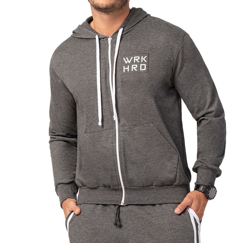 CROYDON - Chaqueta Calvin Gris Osc para Hombre Croydon