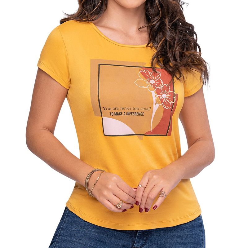 CROYDON - Blusa Altea Mostaza para Mujer Croydon
