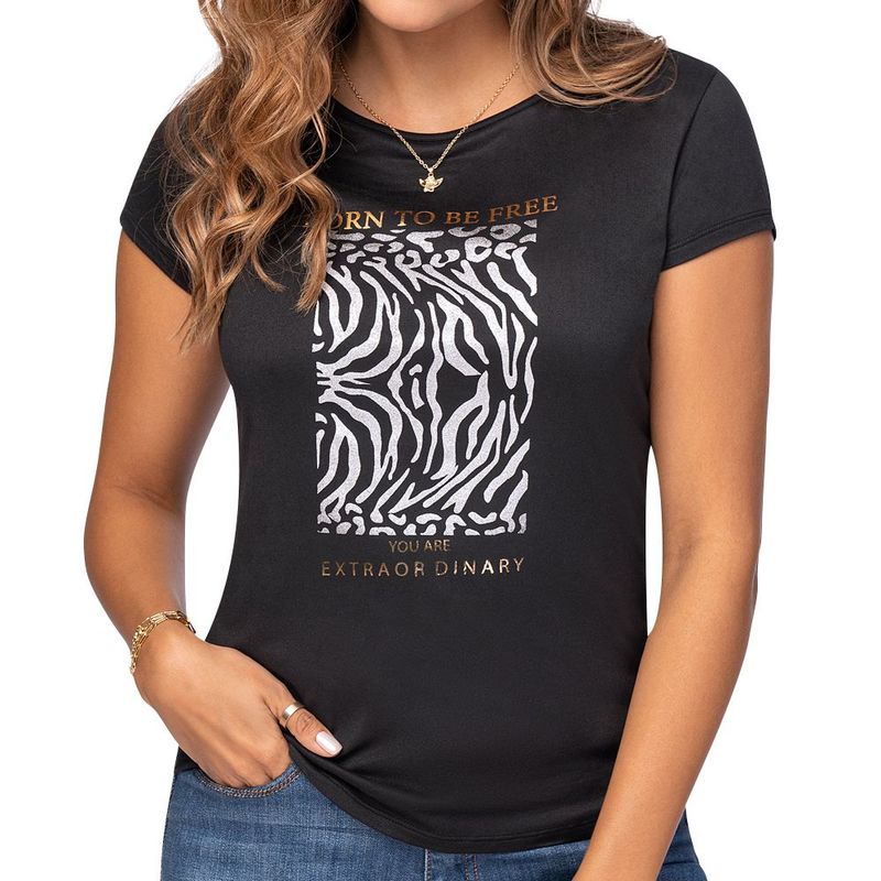 CROYDON - Blusa Born Negro para Mujer Croydon