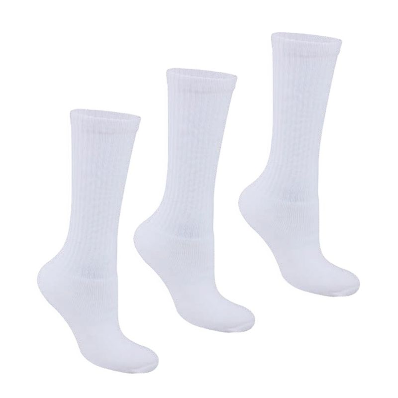 CROYDON - Medias Acanaladas Blanco para Mujer Croydon