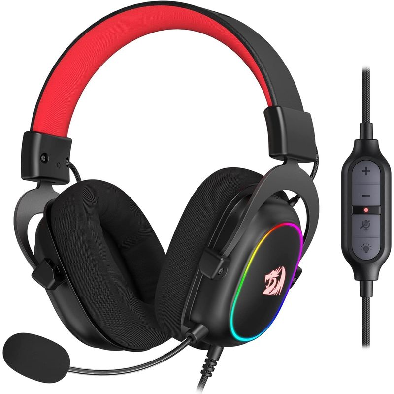 REDRAGON - Diadema Redragon Usb Zeus-x H510 Rgb Sounido Virtual 7.1