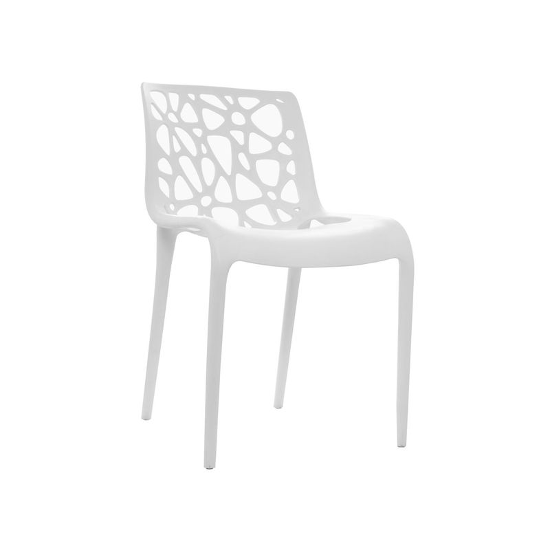 BONNO - Silla Diseño Himalaya Blanca Bonno