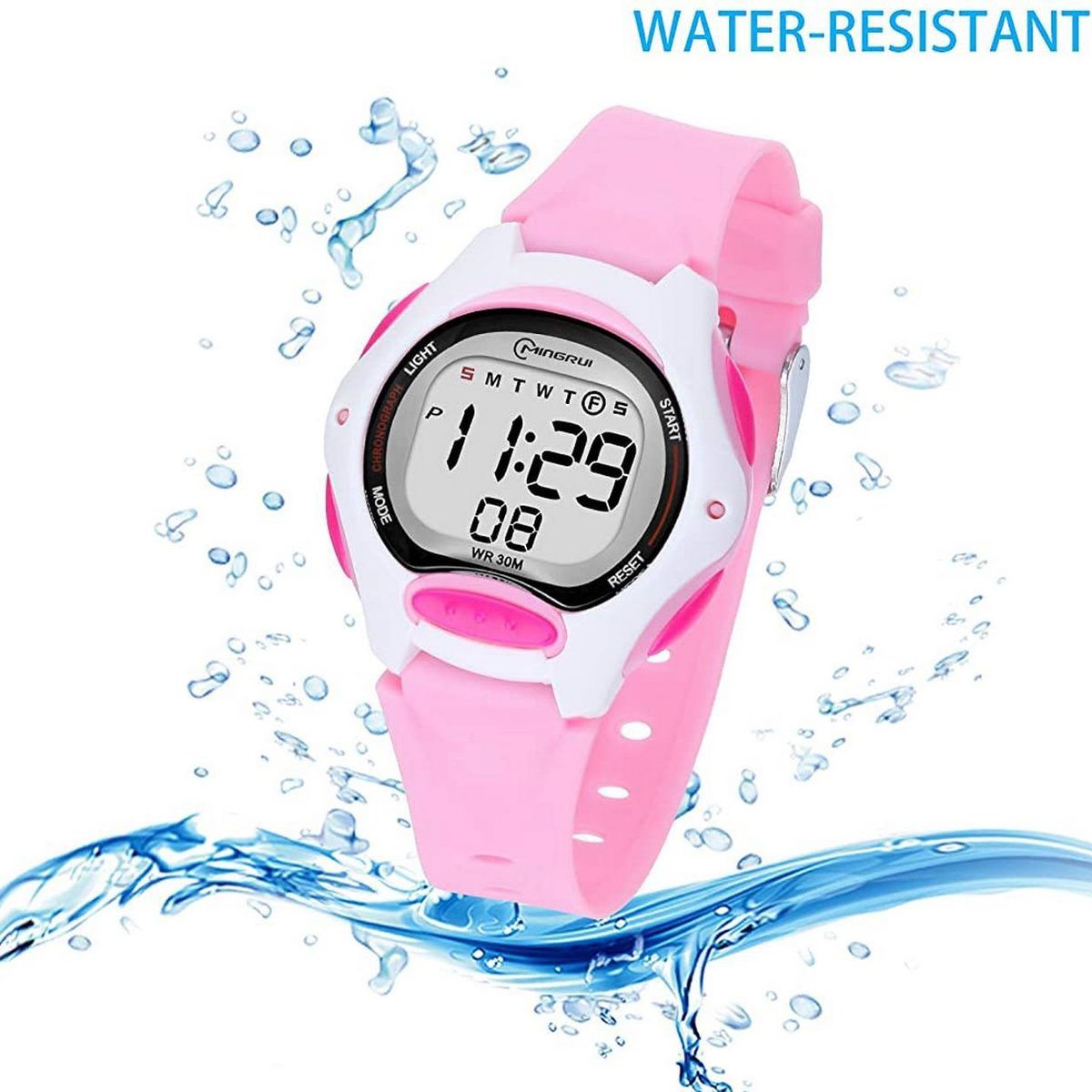 MINGRUI - Reloj Mingrui Impermeable Niña Niño Mas Estuche...