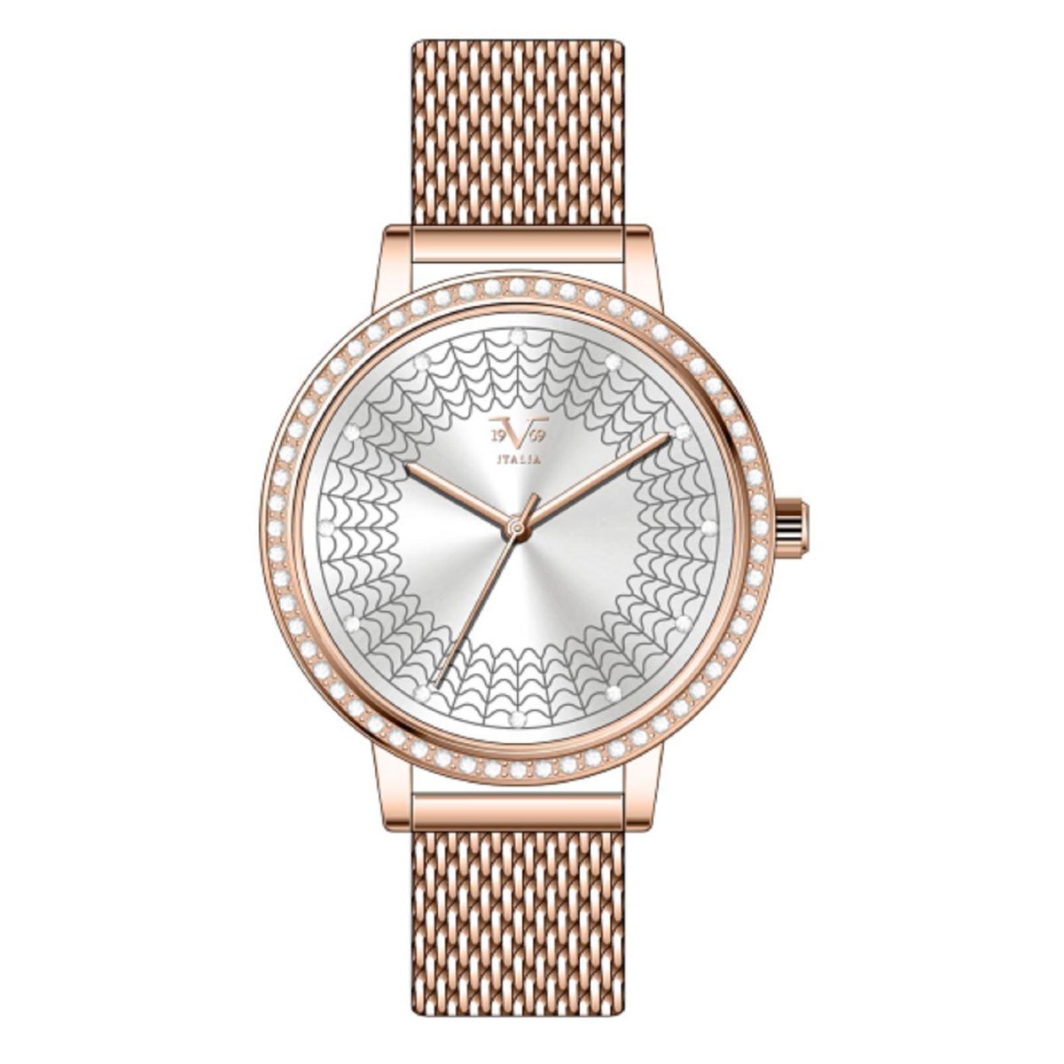 19V69 ITALIA - Reloj Mujer Oro Rosa + 5 Complementos de Lujo Incluidos