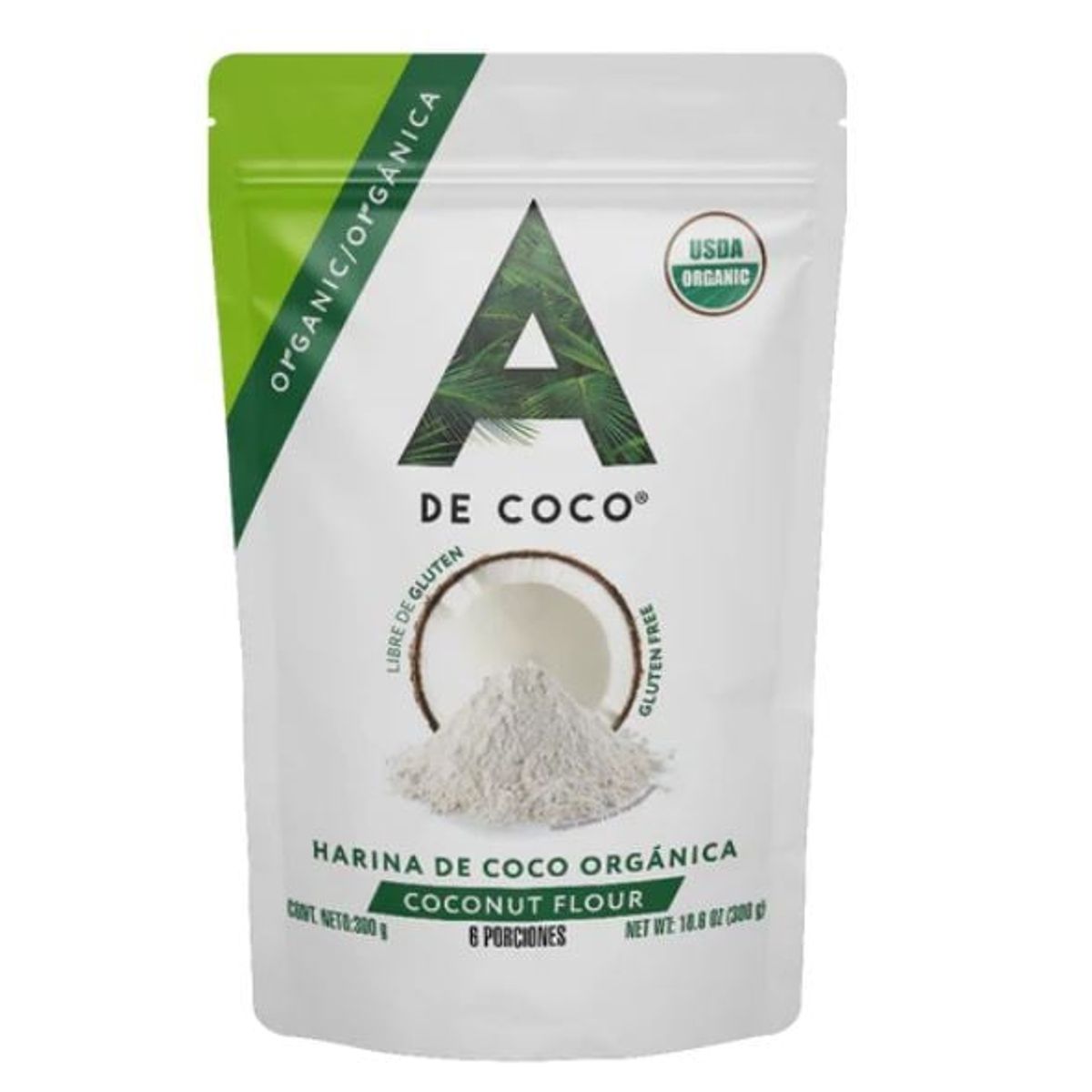 A DE COCO_MC - Harina de coco orgánico 300 gr