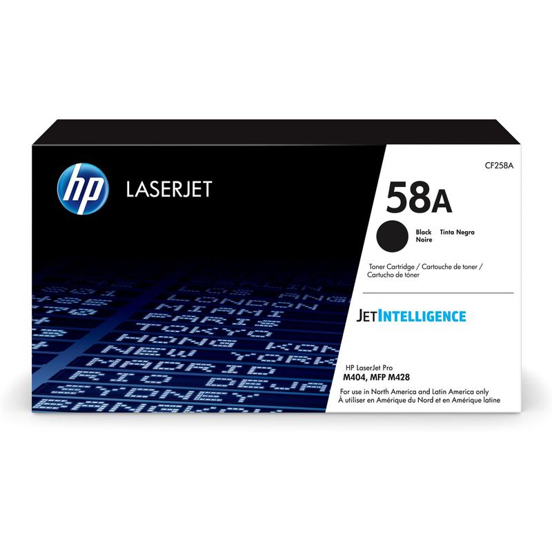 HP - Cartucho De Toner Hp 58A Negro