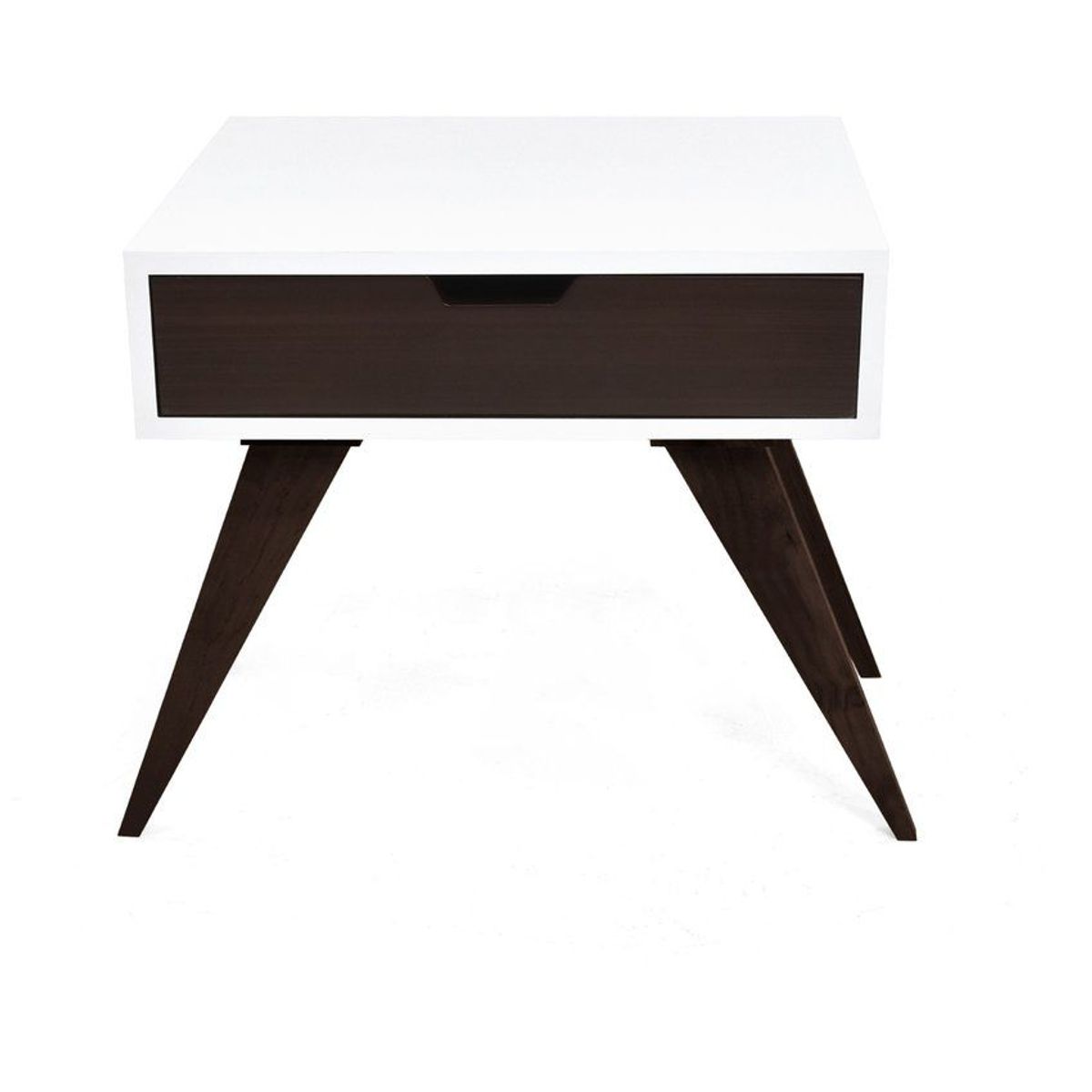 ROCA - Mesa de Noche Mont Cajón - Matiz Wengue (50 x 40 x 45 cm)